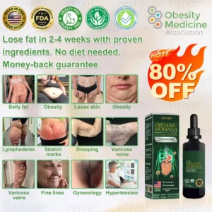 𝐇𝐇𝐕𝐁® 𝐎𝐫𝐠𝐚𝐧𝐢𝐜 𝐌𝐨𝐫𝐢𝐧𝐠𝐚 𝐆𝐋𝐏-𝟏 𝐌𝐞𝐭𝐚𝐛𝐨𝐥𝐢𝐜 𝐁𝐚𝐥𝐚𝐧𝐜𝐞 𝐃𝐫𝐨𝐩𝐬