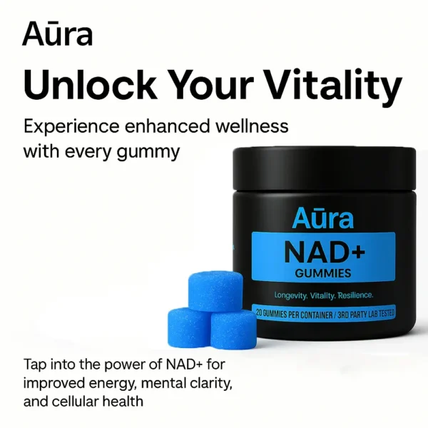 Aūra NAD+ Gummies