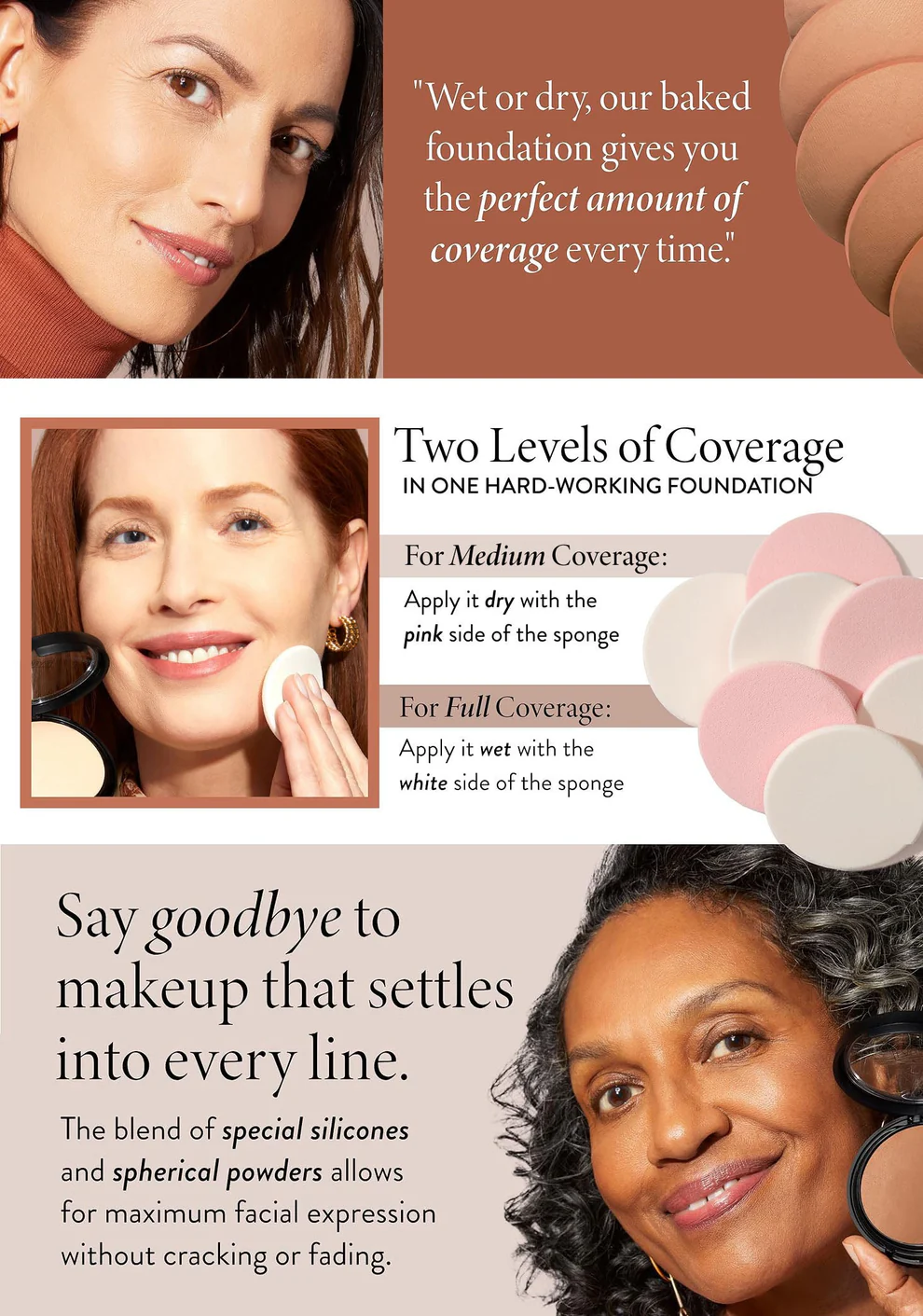 Lovilds™ Powder Foundation Porcelain Buildable Medium to Full Coverage