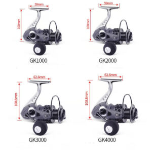Stainless Steel Baitcasting Fishing Reel