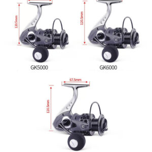 Stainless Steel Baitcasting Fishing Reel
