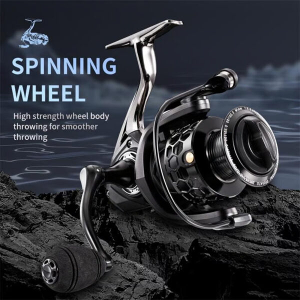 Stainless Steel Baitcasting Fishing Reel