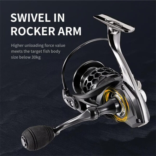 Stainless Steel Baitcasting Fishing Reel